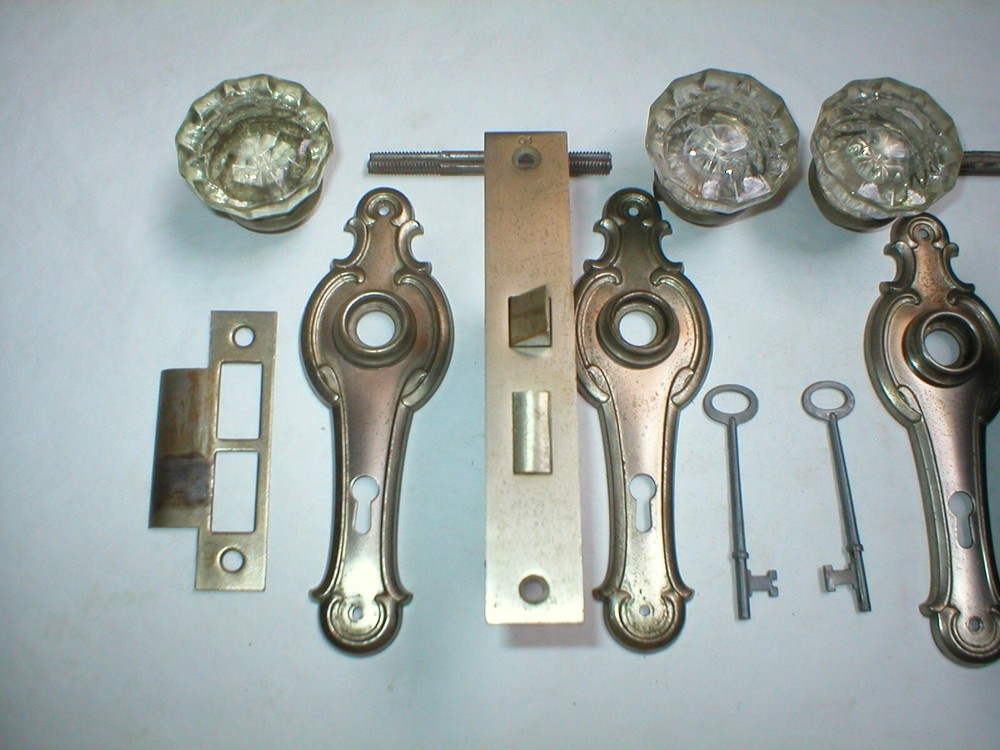 Antique Door Hardware Set