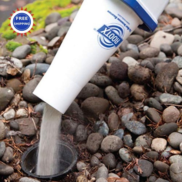 Sewer Root Control Foaming 2LB JAR ROOTX Funnel APPLICATOR Lines Septic Systems