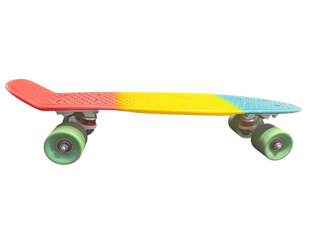 WONNV Retro Mini Cruiser 22 inch Complete Skateboard