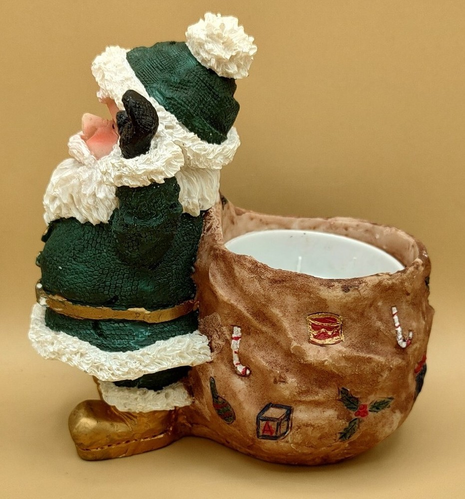 Poly Resin Santa Planter