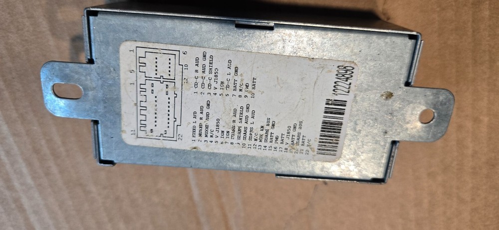 Genuine Mopar Radio Control Module 5059112AD SSB5