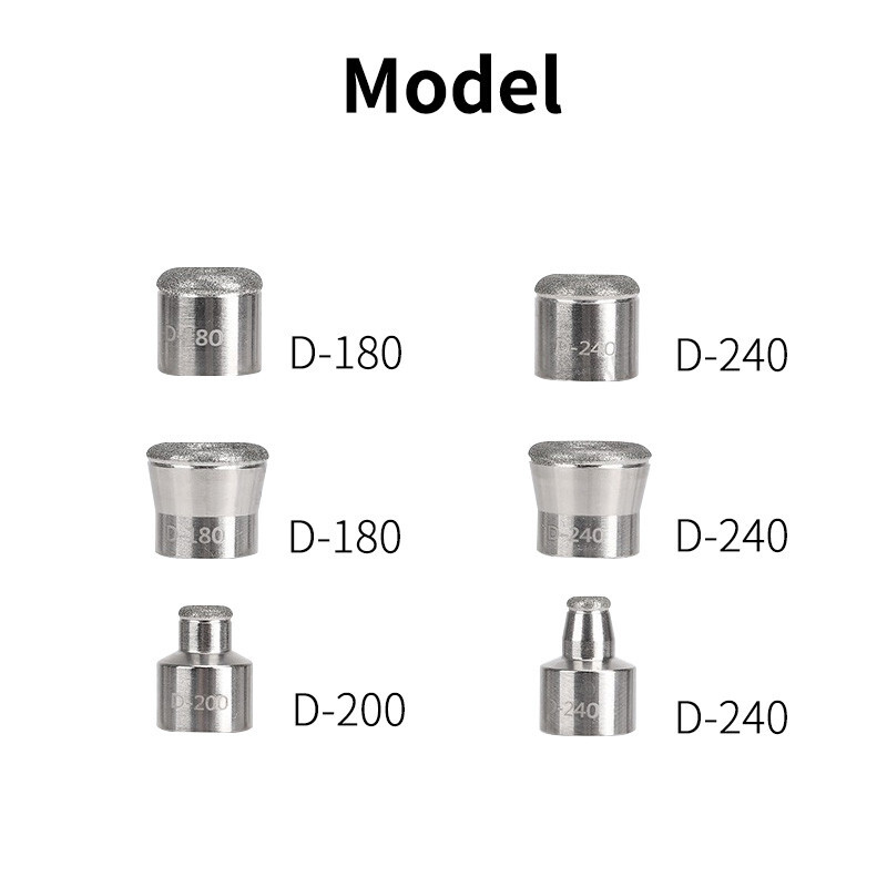 6 PCS Replacement Dermabrasion Tip Diamond Microdermabrasion Beauty Tools