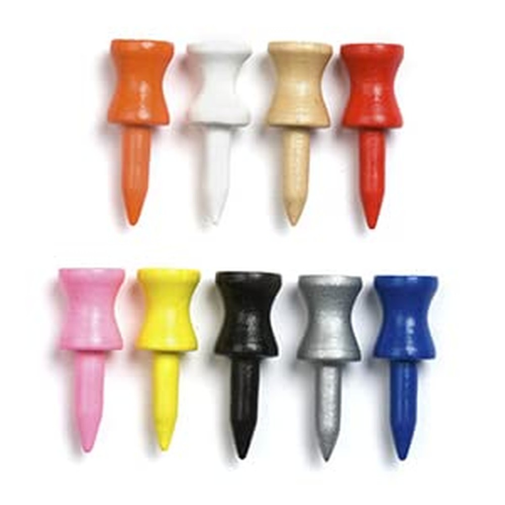 1 1/4" Step Down Tees - Pack of 100 Assorted