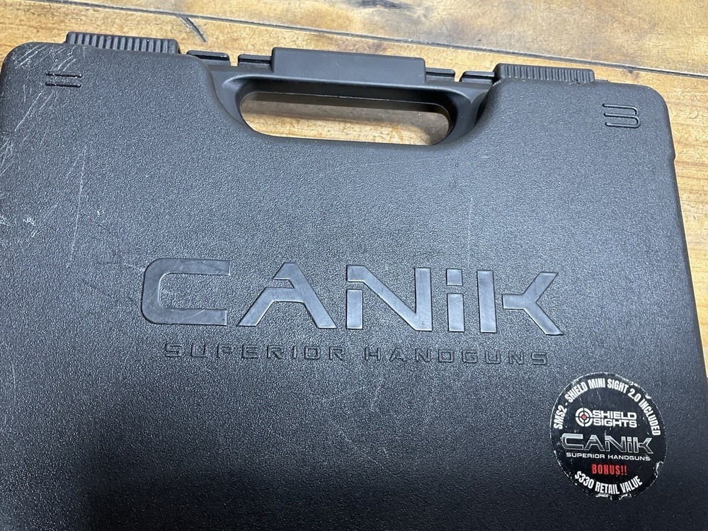 Canik TP9SFX Case 9mm Pistol Handgun Hard Storage Box
