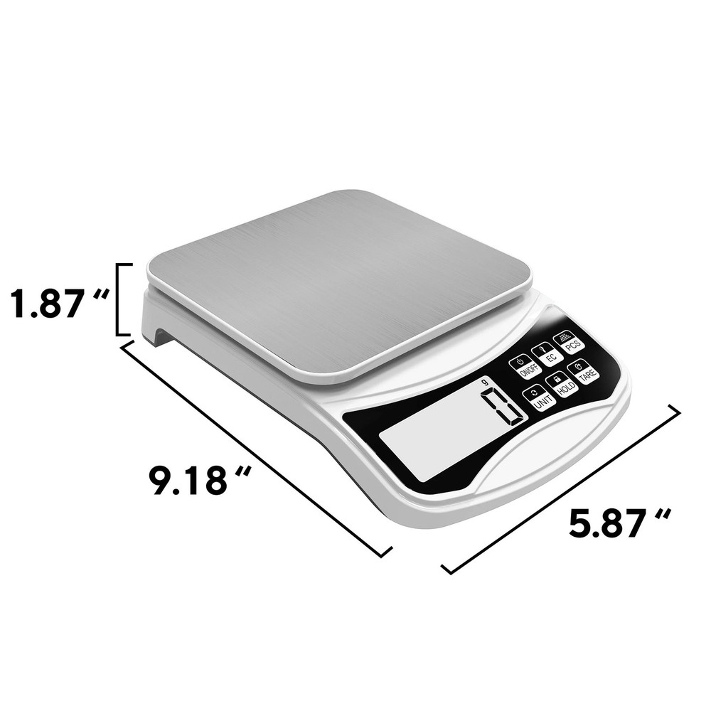 Core Innovations CPS550 Digital Postal Shipping Scale – 66 lb Capacity