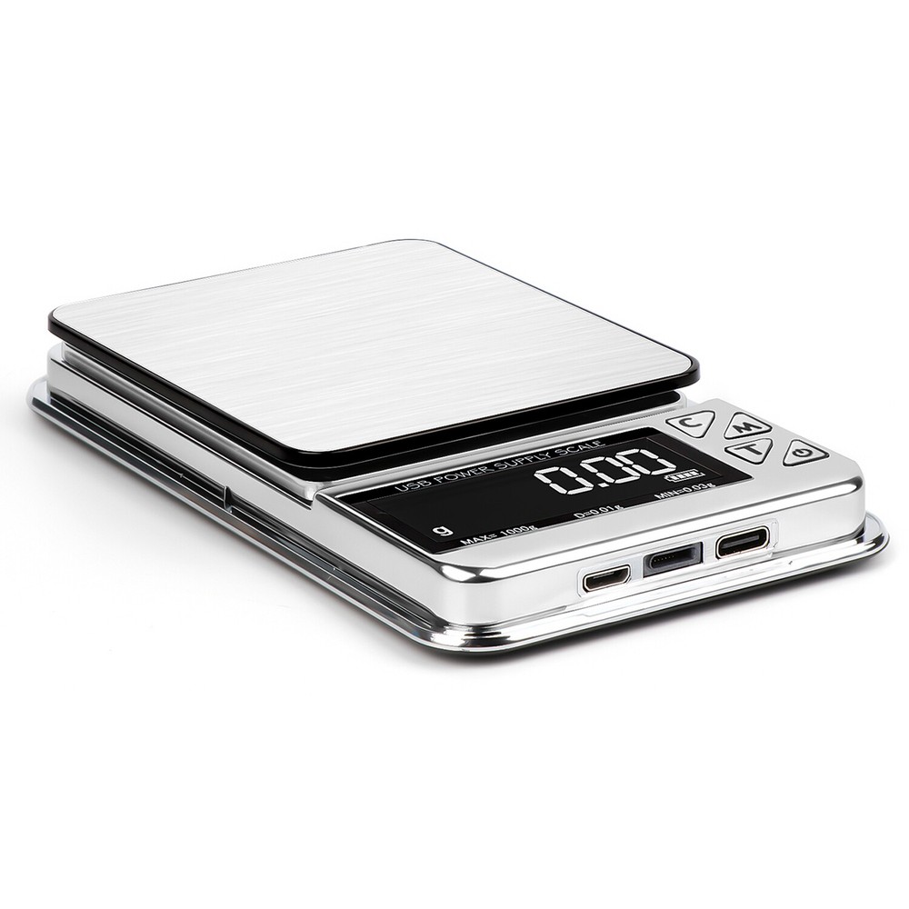 1000g x 0.01 USB Charging Small Kitchen Scale Mini Jewelry Electronic Scale