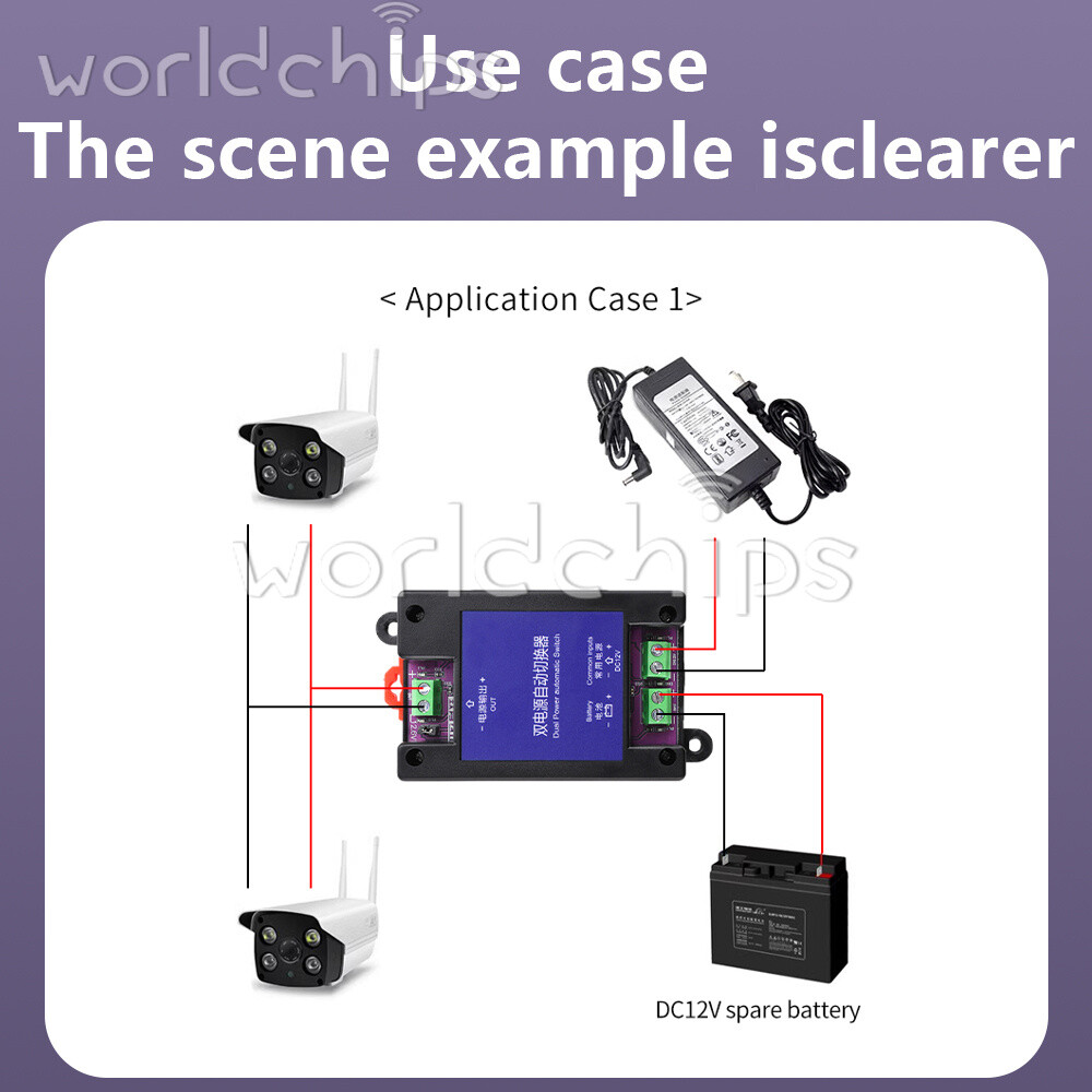 Dual Power Automatic Switcher UPS Emergency Power Failure Auto Transfer Switch