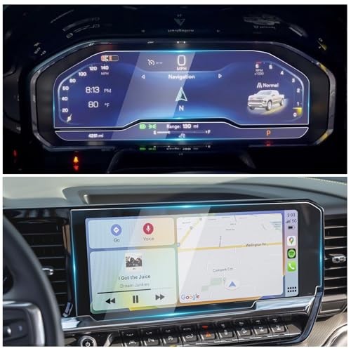 3 Pack Screen Protector for Silverado 2022 2023 2024 2025 Chevy Silverado