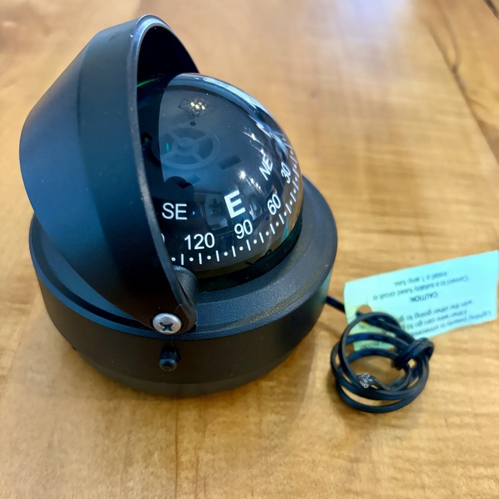 Ritchie Navigation S-53 Explorer Surface Mount Compass. No Box, Never Used!