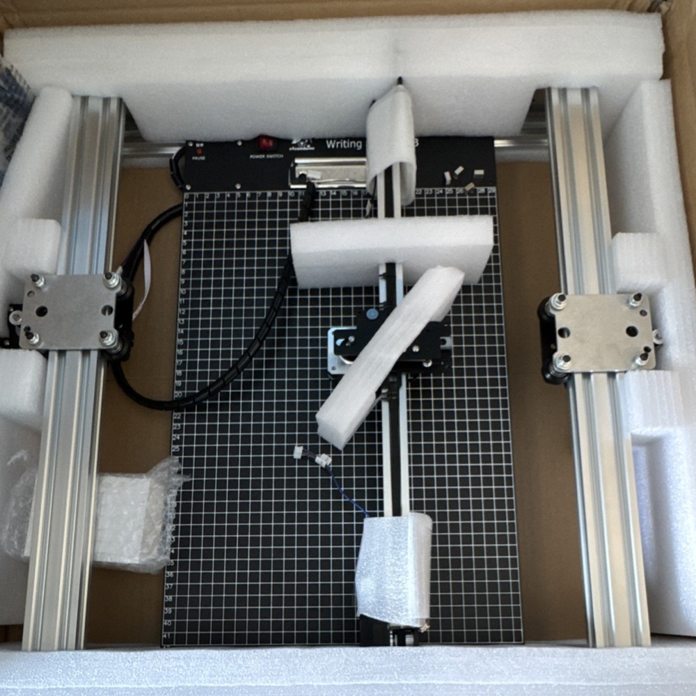 Writing Aluminum Engraving Machine with Grid Bed and Writing Head