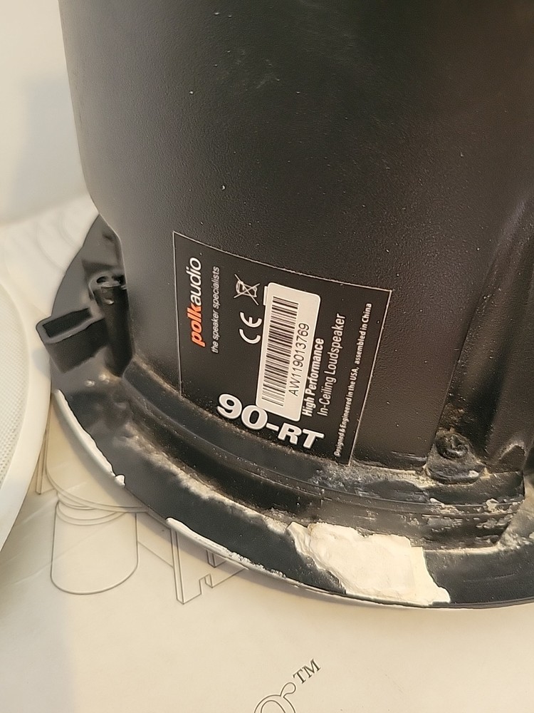 Polk Audio 90-RT In Ceiling Speaker - Tested