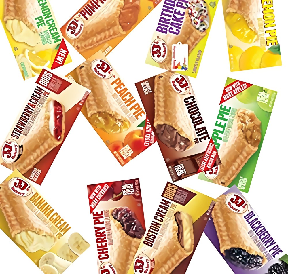 JJ's Bakery Fruit Pie Variety Pack | 6 Flavors | 6 Pack