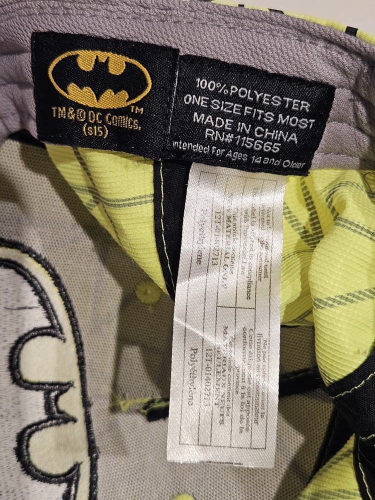 Baseball Cap Batman Fluorescent