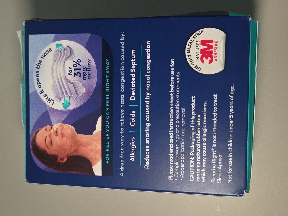 Breathe Right 3 Boxes EXP 2030-02-28
