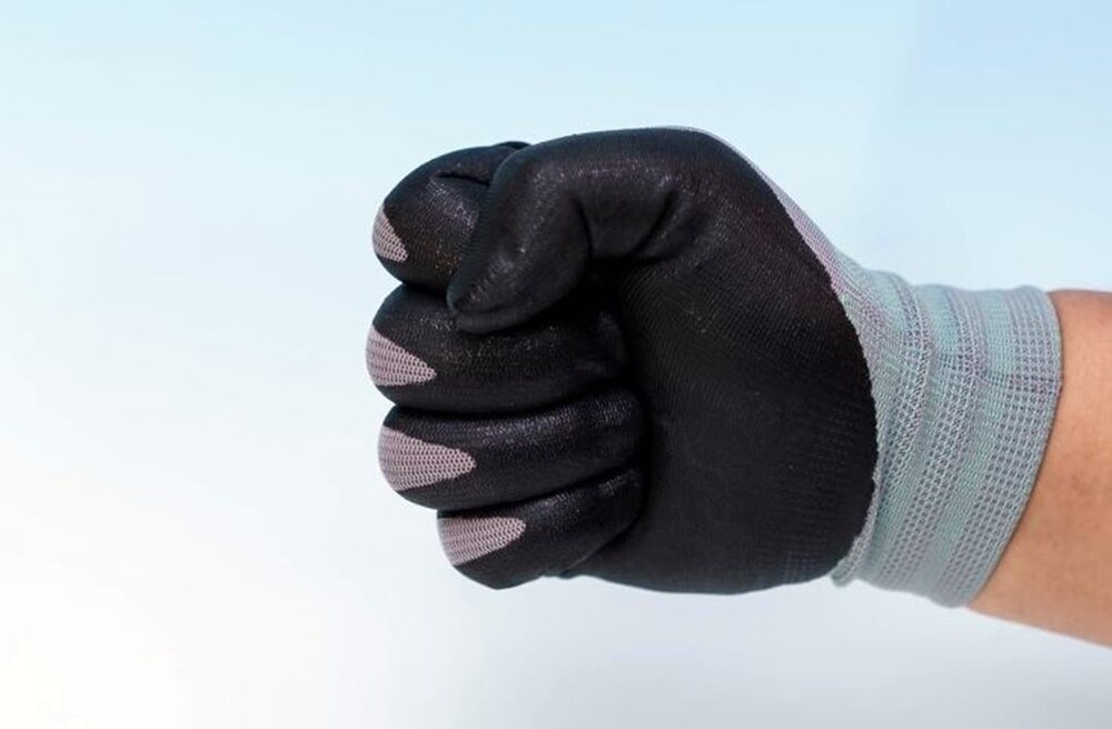 3M Nitrile Rubber Coated Nylon Work Gloves, Thin, Washable Bulk 10 Pack Grey