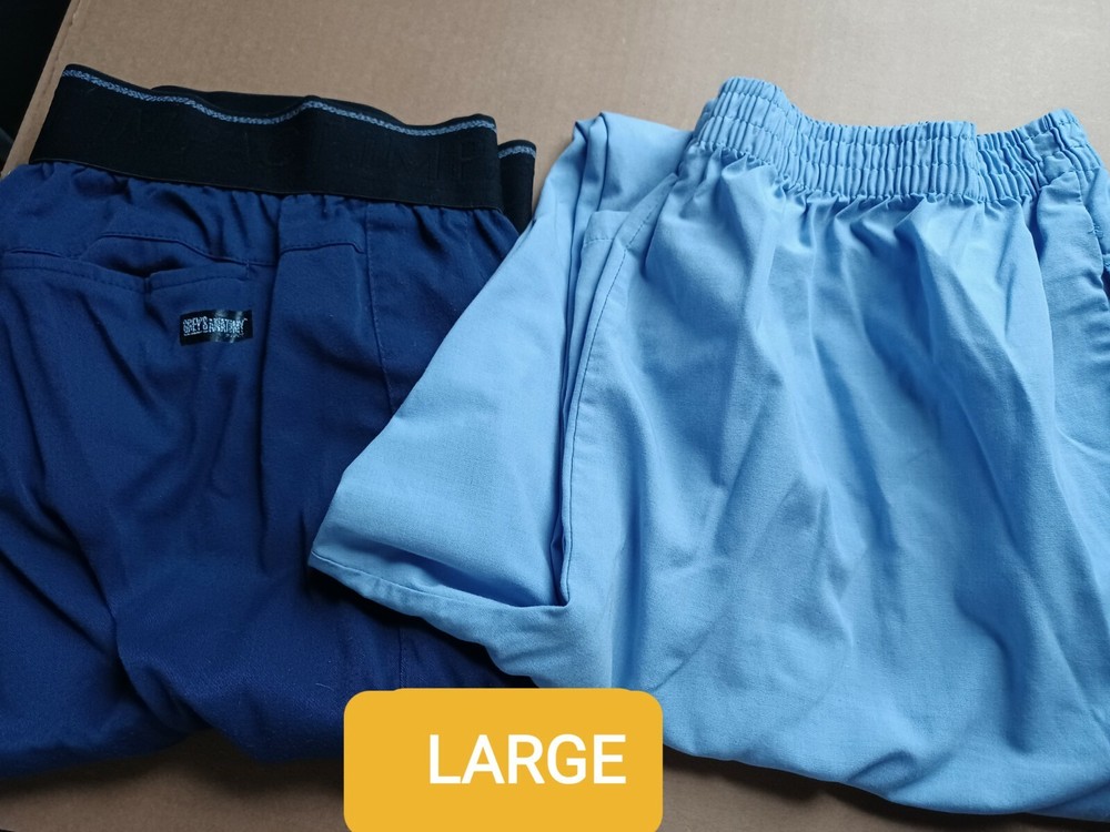 Scrub jackets and pants