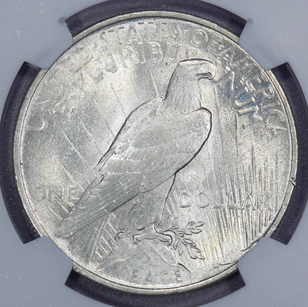 1924 Peace Dollar $1 NGC MS64