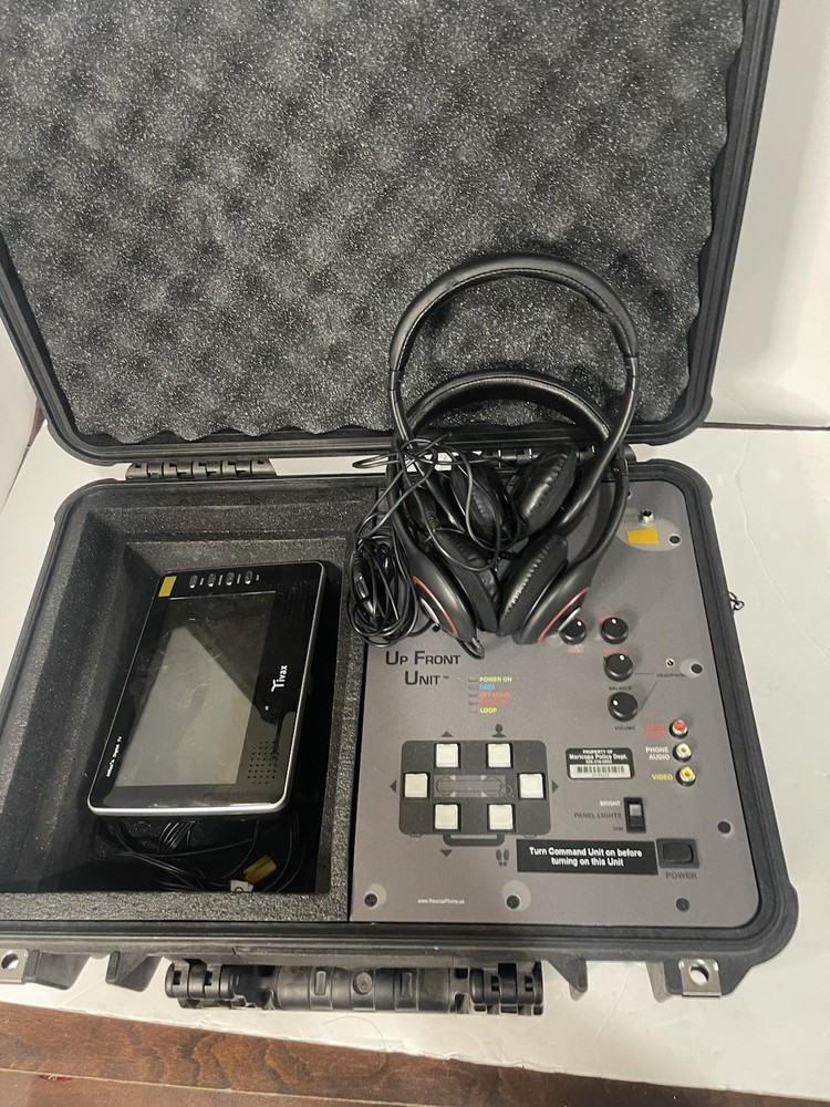 Rescue Phone Video System Command Unit CRISIS RESPONSE Up Front Unit