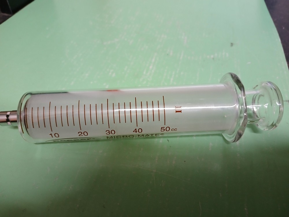 Popper Micro-Mate Interchangeable 50cc Scientific Syringe