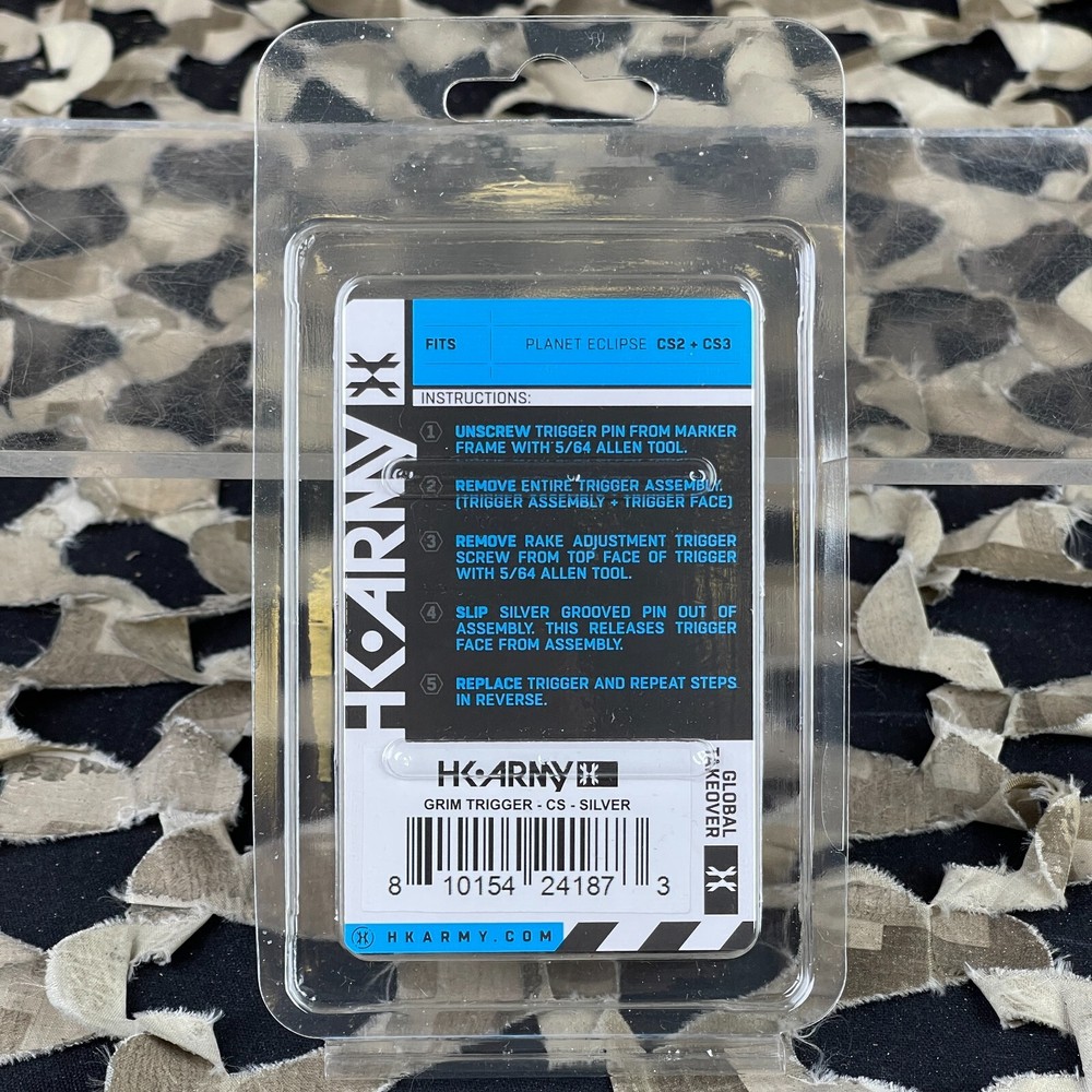 NEW HK Army CS2/CS3 Grim Death Blade Trigger - Silver