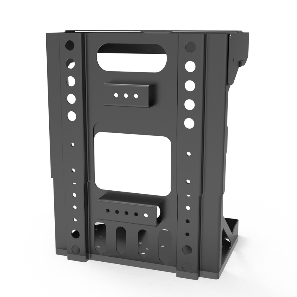 Adjustable Backpack Blower Sprayer Rack for Open & Enclosed Landscape Trailer