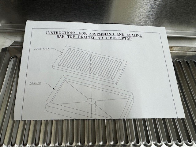 Perlick C18640A Drain, Top Mounted, 14-3/16"