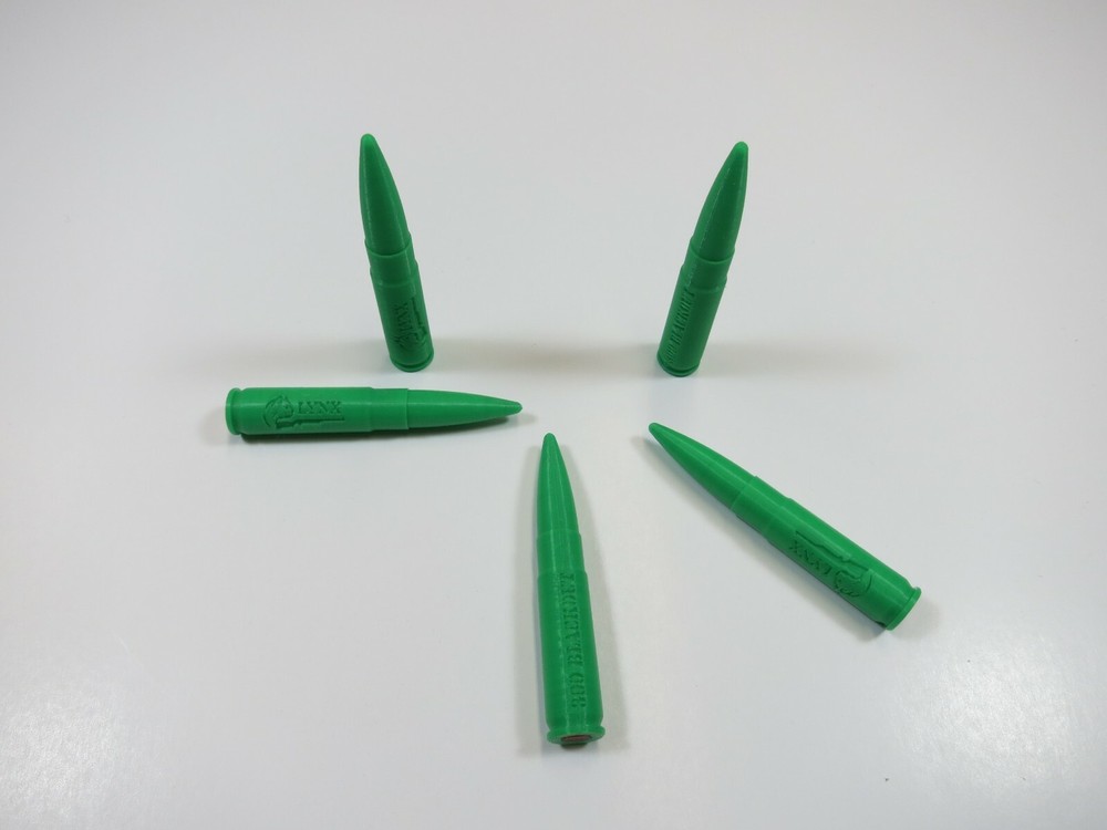 300 Blackout Plastic Snap caps - Set of 5