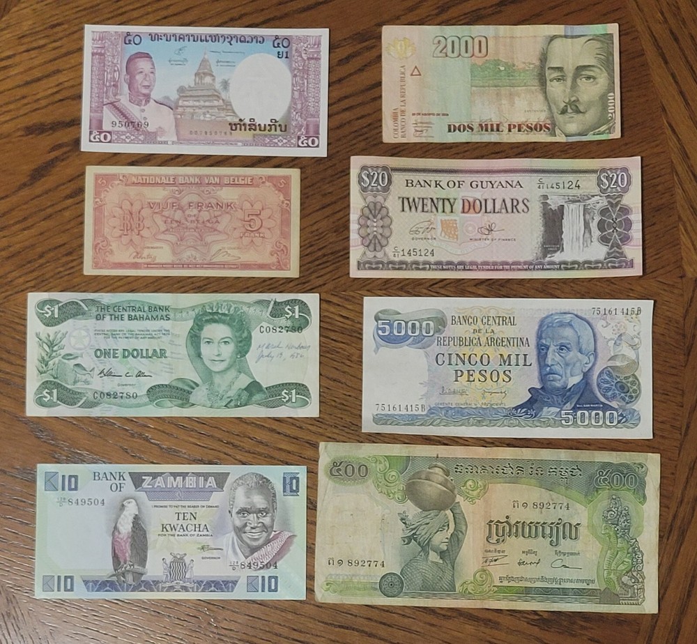 Vintage World  Banknote lot .