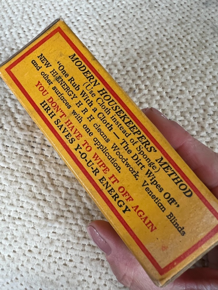 Vintage Obsorene HRH Cleaner Box