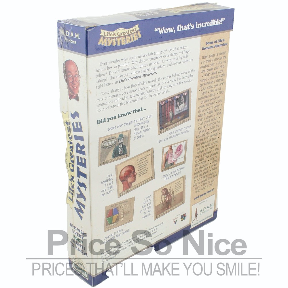 Bob Winkle Solves Life's Greatest Mysteries MAC CD