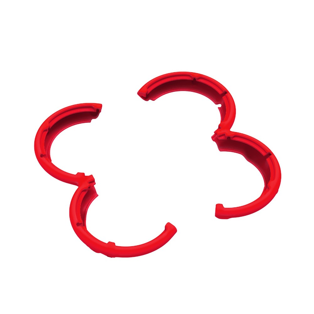 1 Pair Durable Red Propeller Guard Anti-Collision Protector For DJI NEO Drone
