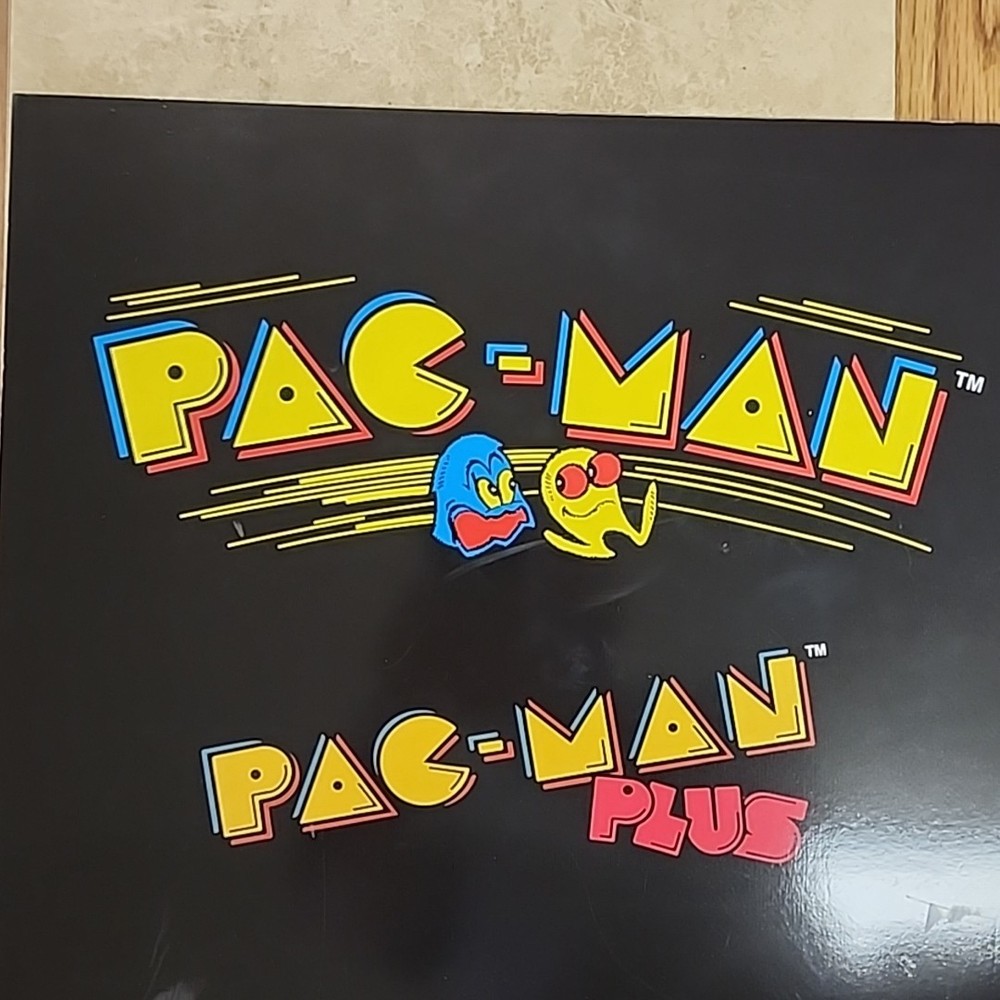 Arcade1UP Pac-Man Plus Gen 1 7030 Front Panel I Kick Plate Replacement