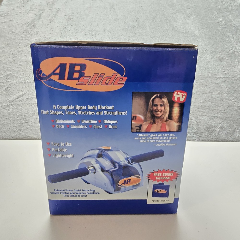 Original AB Slide Abdominal Roller Exercise Wheel Core Exerciser Knee Pad