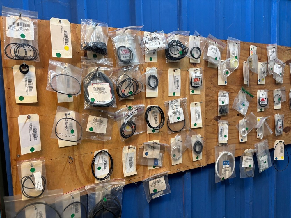 Wall of O-Rings, multiple sizes