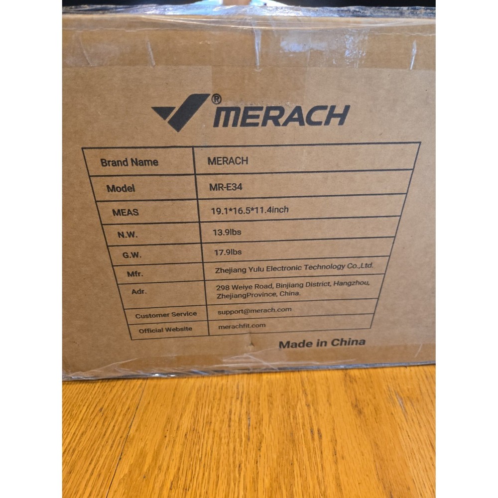 Merach elliptical machine under desk mr-e34 new
