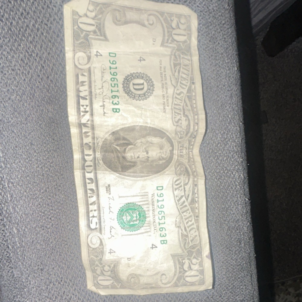 Old 20$ made in 1990 no longer making these
