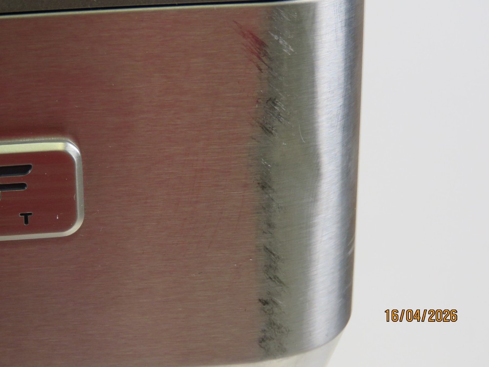 Wolf Gourmet Programable Coffee Maker WGCM100S Auto Drip System Red Knobs [D10]