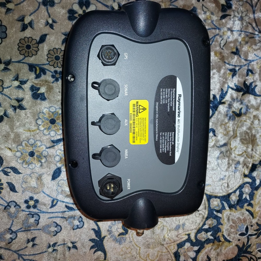 Raymarine A65 MFD Chart plotter Sonar Head Unit As-is