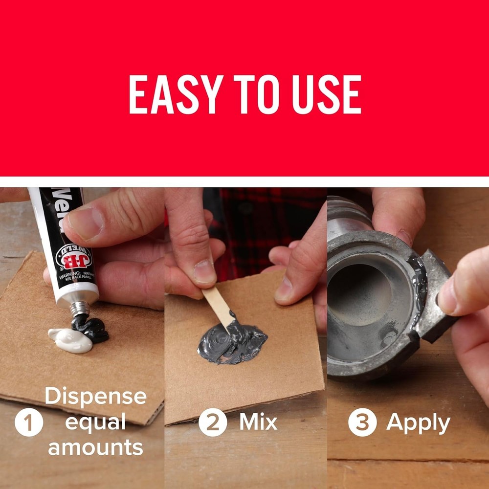 2 oz KwikWeld Quick-Setting Epoxy for Metal & Plastic - Durable and Waterproof