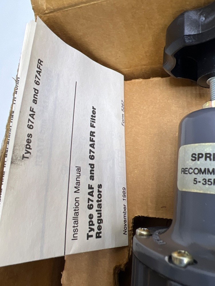 Fisher Pressure Regulator 67AFR-224/K