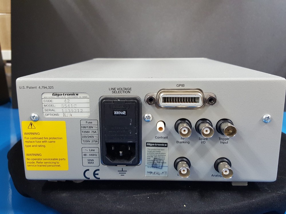 GigaTronics 8541C: Universal Power Meter (9212)