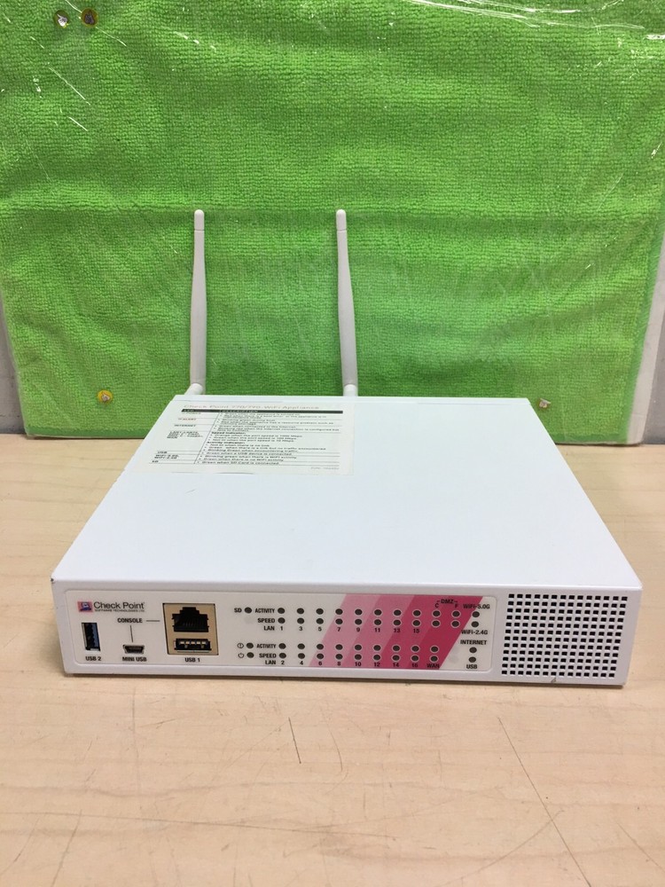 Check Point L-72W FIREWALL W/ORIGINAL AC-ADAPTER