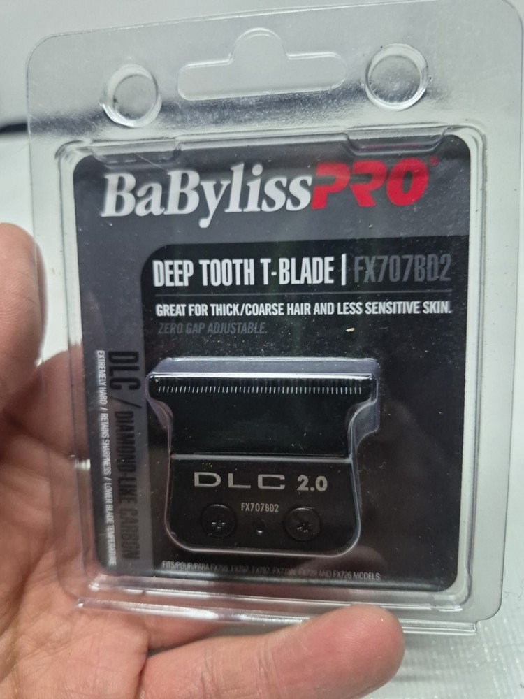 BaBylissPRO Black DLC 2.0MM Deep Tooth Replacement T-Blade | FX707BD2