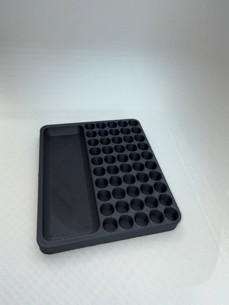 9 mm Ammunition Range/Reloading Tray - 50 Round Capacity (Carbon Fiber)