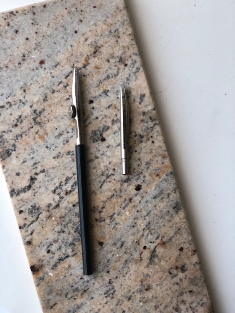 Vintage Drafting Ruling Pen / Drafting Tool w/ Spare Head / Top