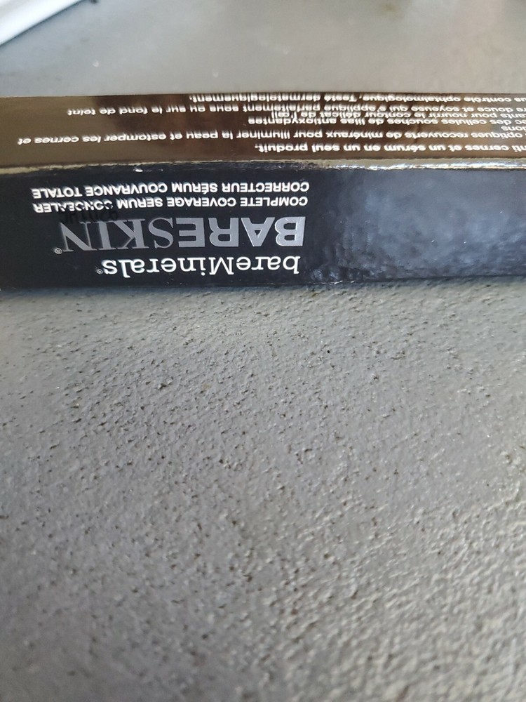 CS BAREMINERALS/BARESKIN COMPLETE COVERAGE SERUM CONCEALER TAN 6 ml