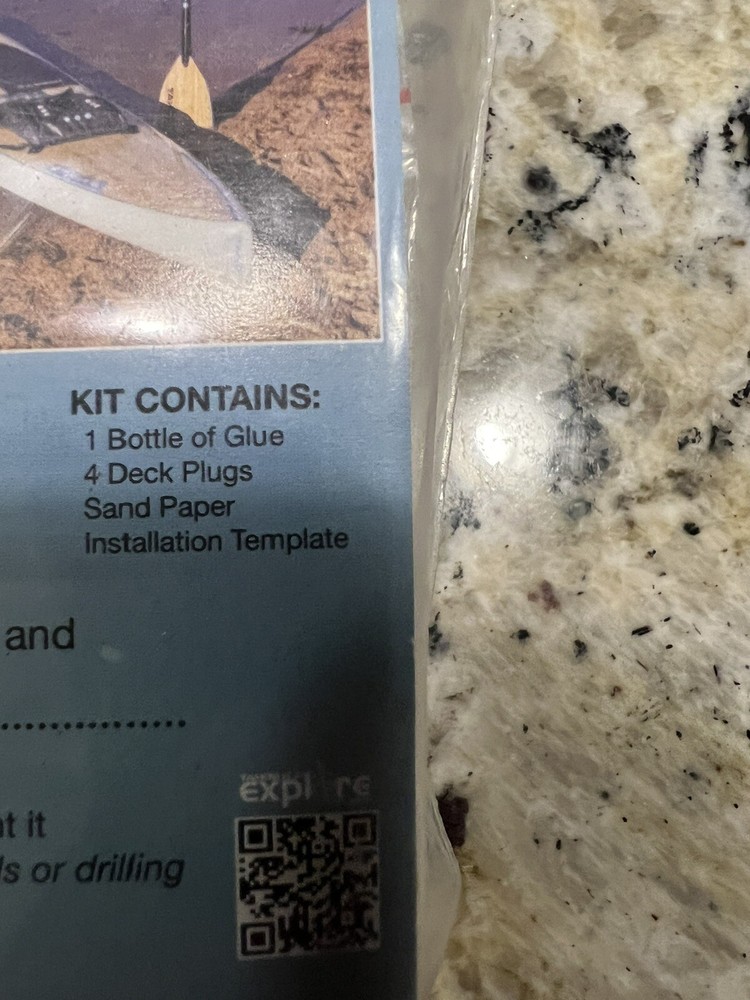 Tahoe SUP Stick On Deck Plugs