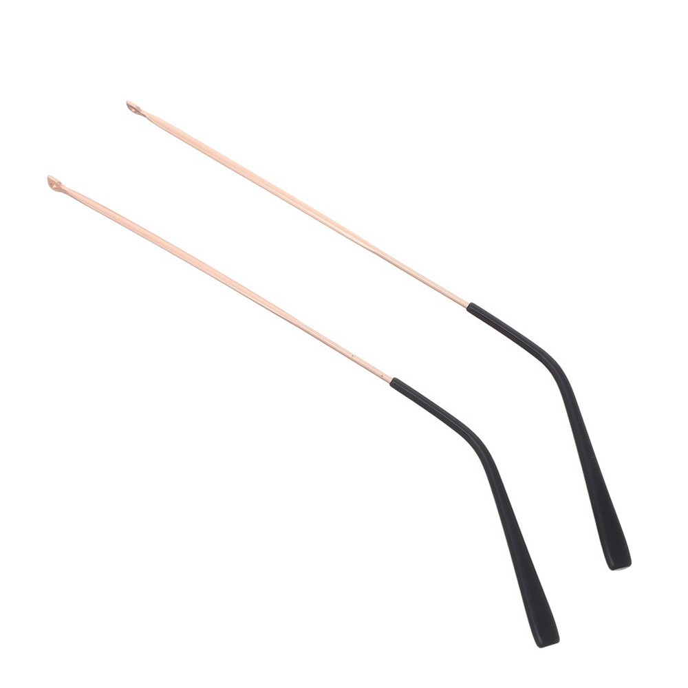 1 Pair Eyeglasses Temples - Precision Replacement Metal Arm Legs - Universal