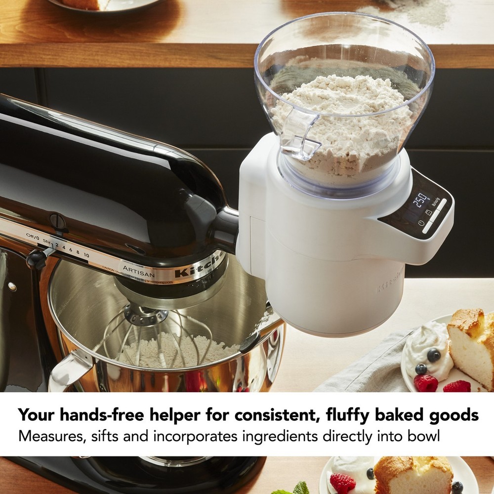 KitchenAid Sifter + Scale Attachment, KSMSFTAQZZBASE