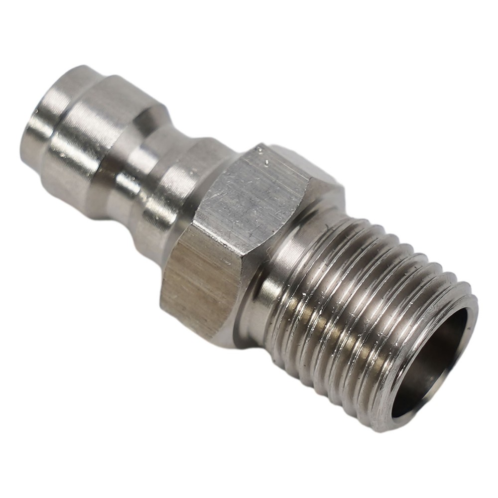Efficient M10*1.0 Threaded PCPFittings 8MM Male Quick Disconnect Adapter